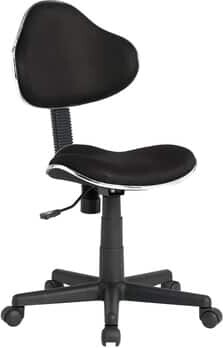 Studio Designs Mode Height Adjustable Swivel Office Task Chair in Black