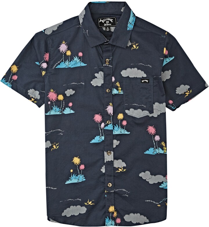 Dr seuss button up shirt Clearance