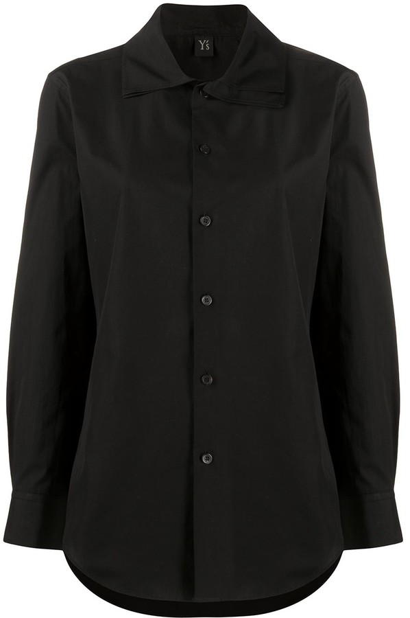 Y's Layered Collar Shirt - ShopStyle Tops