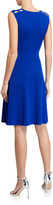 Thumbnail for your product : Milly V-Neck Peek-A-Boo Shoulder Fit-&-Flare Dress