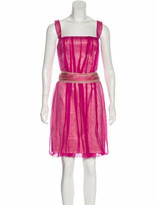Thumbnail for your product : Dolce & Gabbana Sleeveless Cocktail Dress Magenta