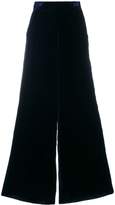 Thumbnail for your product : Aviu wide-leg textured trousers