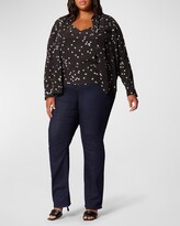 Thumbnail for your product : Equipment Plus Size Slim Signature Star-Print Shirt