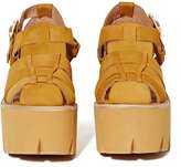 Thumbnail for your product : Nasty Gal Jeffrey Campbell Argo Platform Sandal - Wheat