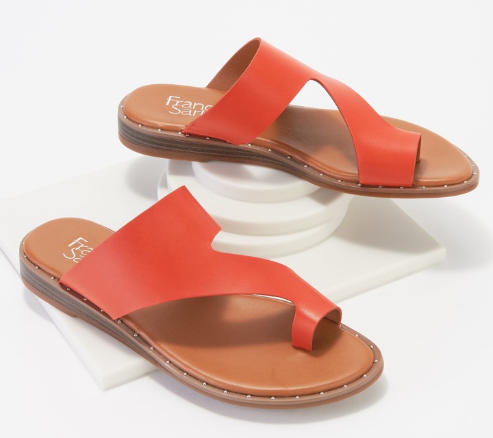 franco sarto ginny toe thong sandals