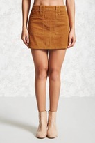 Thumbnail for your product : Forever 21 Corduroy Mini Skirt