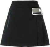 Prada patch appliqué mini skirt 