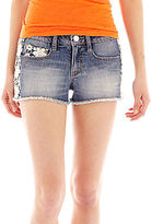 Thumbnail for your product : JCPenney Decree Crochet Shorts