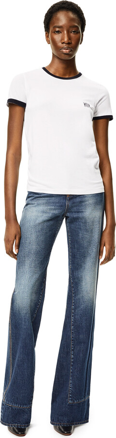Loewe White Women's T-shirts | Shop the world's largest collection 