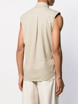 Thumbnail for your product : AMI Paris Sleeveless Overshirt