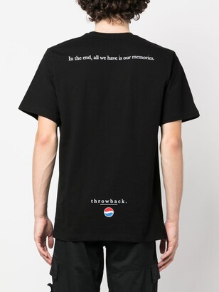 Throwback. graphic-print short-sleeved T-shirt