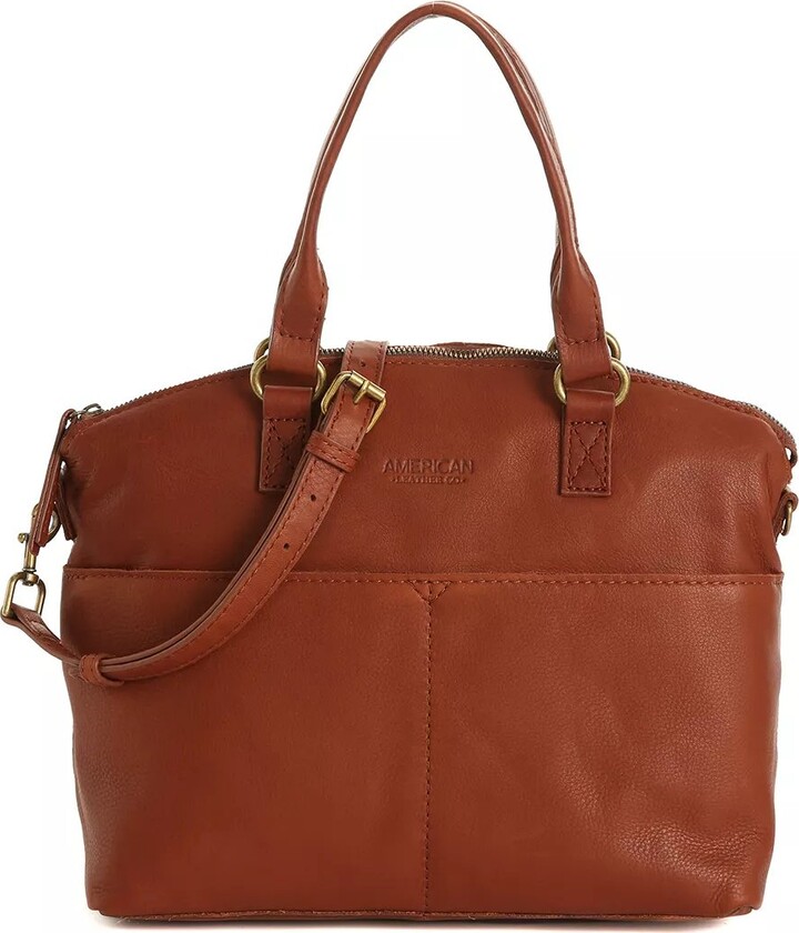 American Leather Co. Carrie Dome Satchel