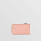 Thumbnail for your product : Burberry Two-tone Leather Ziparound Wallet and Coin Case