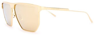 Bottega Veneta Geometric Frame Sunglasses