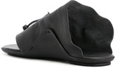 Thumbnail for your product : UMA WANG Slip-On Leather Sandals