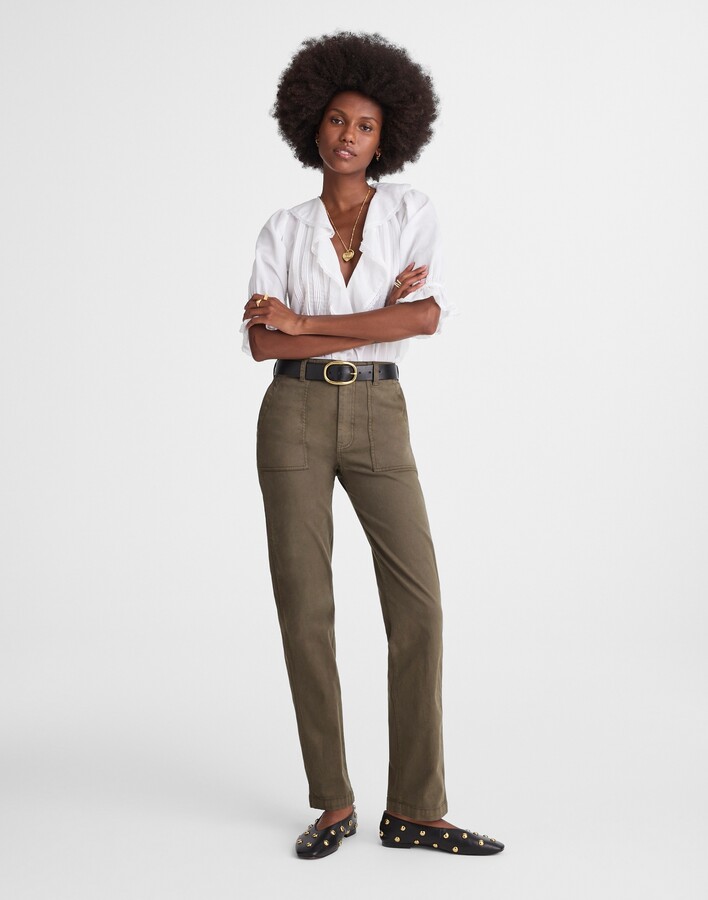 Madewell Utility Straight-Leg Pants