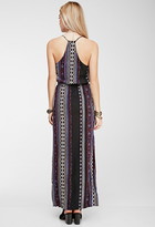 Thumbnail for your product : Forever 21 Ornate Surplice Maxi Dress