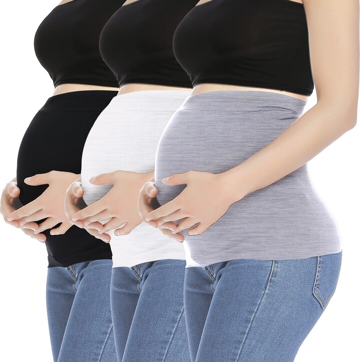 Yeshape Bamboo Belly Band For Pregnancy with 2 PC of Waist Extenders