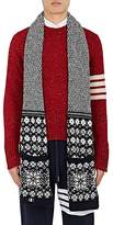 Thumbnail for your product : Thom Browne MEN'S FAIR ISLE WOOL-MOHAIR SCARF