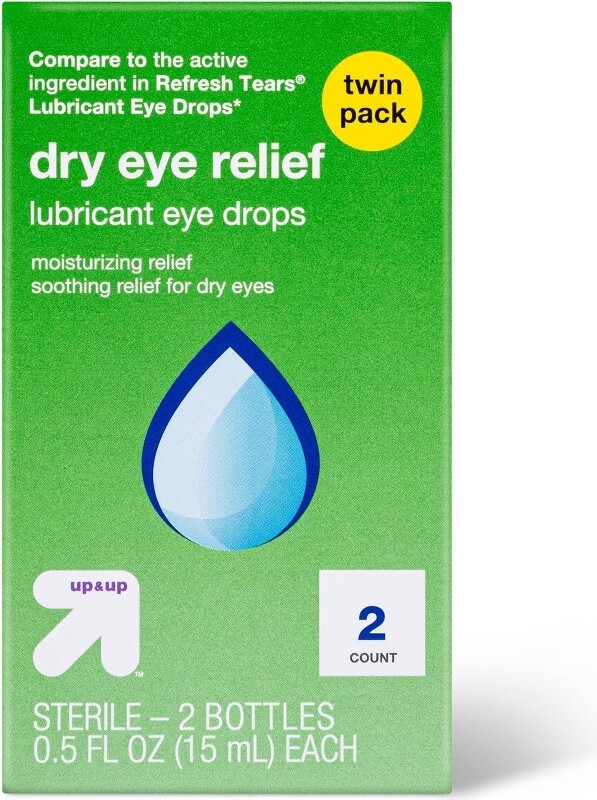 Dry Eye Relief Lube Eye Drops 1 fl oz up & up™ ShopStyle