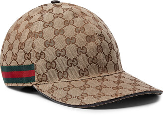 Gucci Canvas Baseball Hat | Shop the world's largest collection of fashion  | ShopStyle