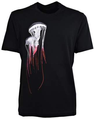 Ermenegildo Zegna Jelly Fish Printed T-shirt