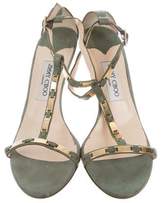 Thumbnail for your product : Jimmy Choo Embellished T-Strap Sandals