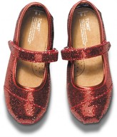 Thumbnail for your product : Toms Red Glitter Tiny Mary Janes