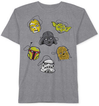 Star Wars Little Boys Face Masks Graphic-Print T-Shirt
