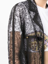 Thumbnail for your product : Chanel Pre Owned 1994 Logo-Embroidered Lace Jacket