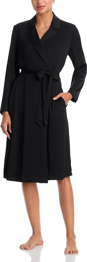 Barefoot Dreams Satin Notch Collar Robe