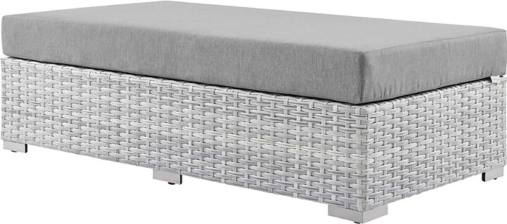 Modway Convene Outdoor Patio Rectangular Ottoman