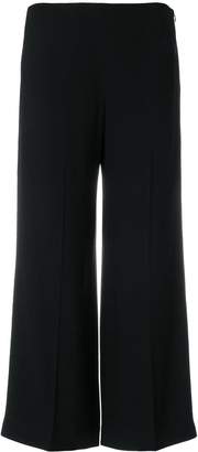 Theory cropped flared trousers