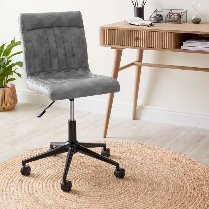 Dunelm Felix Office Chair Grey ShopStyle