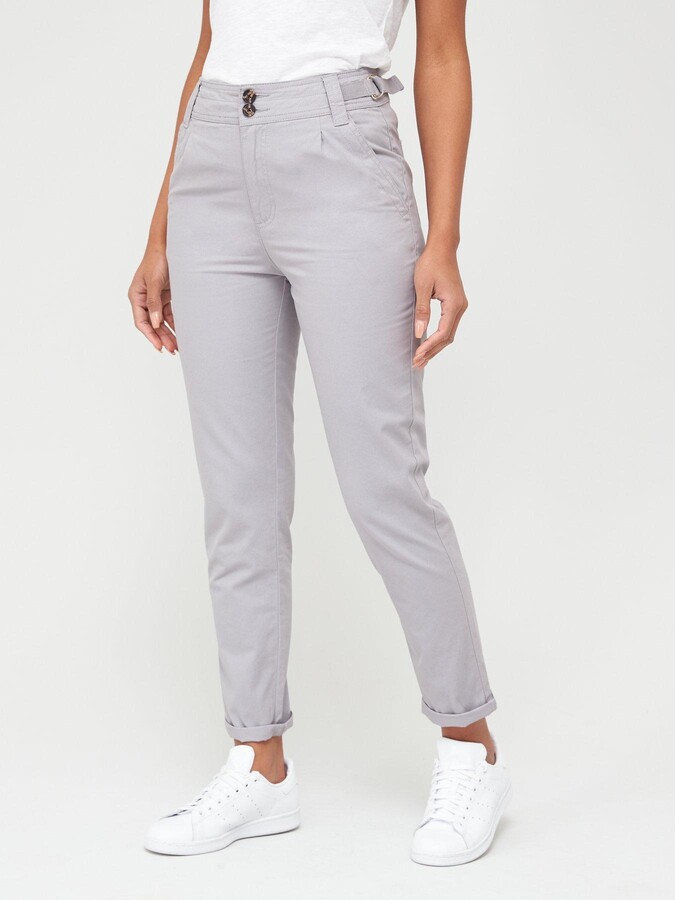 Womens gray chinos Clearance