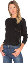 Thumbnail for your product : Central Park West Great Jones Distressed Sweater