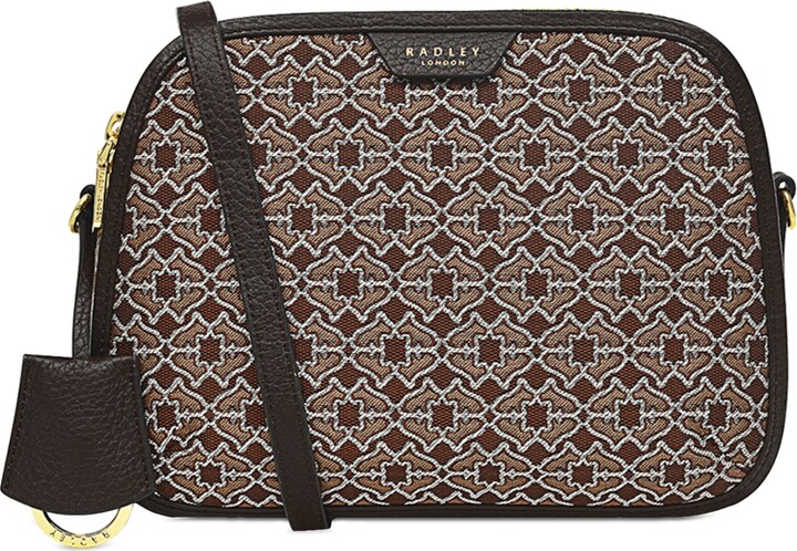 Buy Radley London Hanley Close Medium Flapover Shoulder Brown Bag