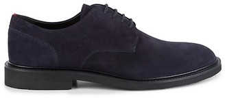 hugo boss mens suede shoes