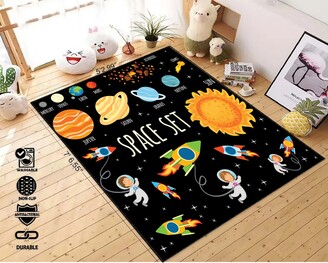 Etsy Planets, Astronauts, Space, Solar System Rug, Space Science ...