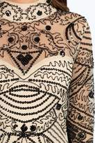 Thumbnail for your product : boohoo Boutique Embellished High Neck Bodycon Dress