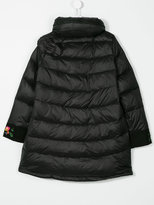 Thumbnail for your product : Simonetta floral embroidery padded coat