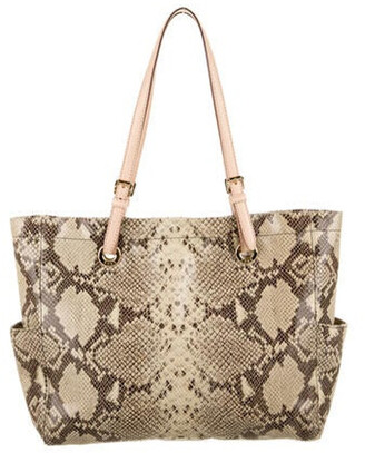 michael kors snakeskin purse