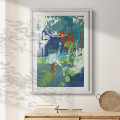 Ivy Bronx Tropical Graphics I -Framed Print