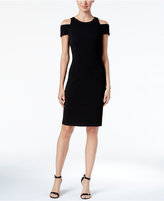 Thumbnail for your product : MSK Cold-Shoulder Sheath Dress
