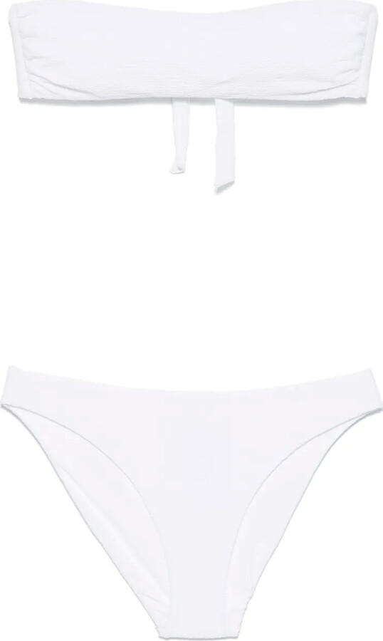 Fisico Patterned-Jacquard Bikini