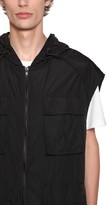 Thumbnail for your product : Juun.J Nylon Raincoat & Hooded Vest