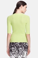 Thumbnail for your product : Yigal Azrouel Waffle Knit Cotton Blend Sweater