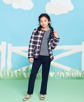 Thumbnail for your product : Brooks Brothers Girls Quilted Twill Plaid Coat