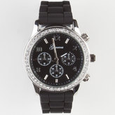 Thumbnail for your product : GENEVA Rhinestone Chronograph Watch