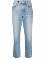 Thumbnail for your product : SLVRLAKE London cropped denim jeans